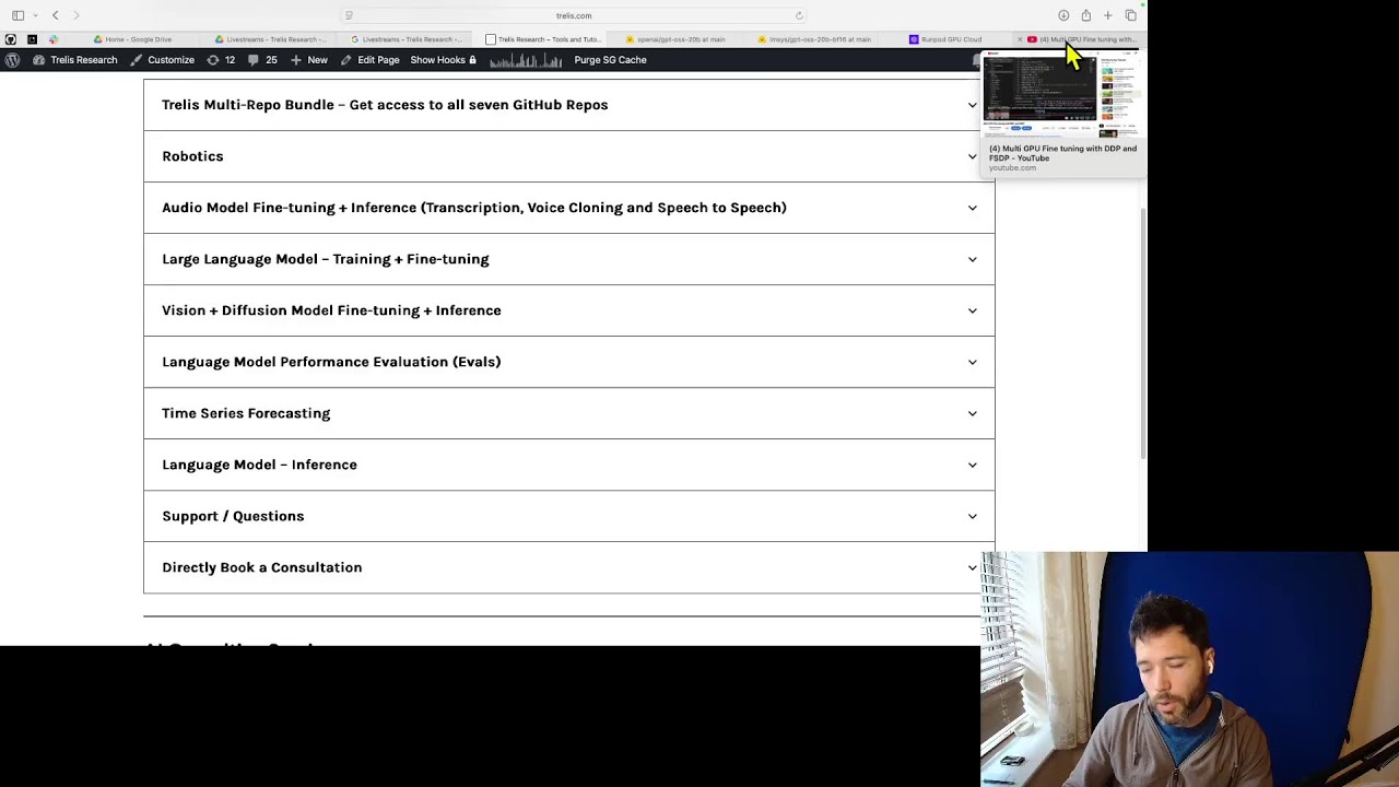 Trelis Research LIVE: vLLM v0 vs v1. Data vs Tensor Parallel Inference & Fine-tuning.
