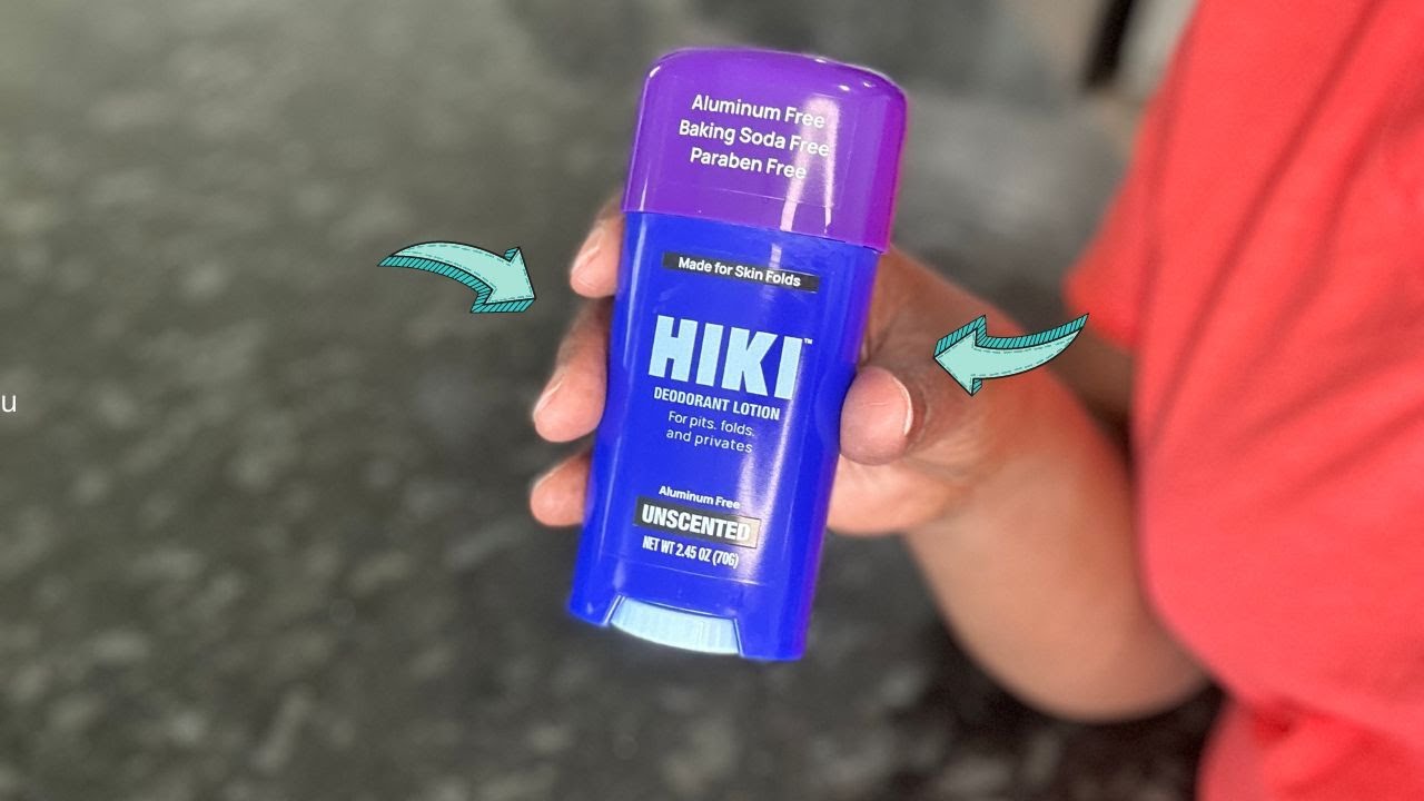HIKI Whole Body Deodorant Cream for Underarms, Skin Folds YouTube