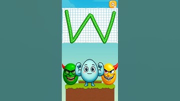 M vs W Battle #youtubeshorts #drawtosmash #alphabet #asmr  #colorfulletters