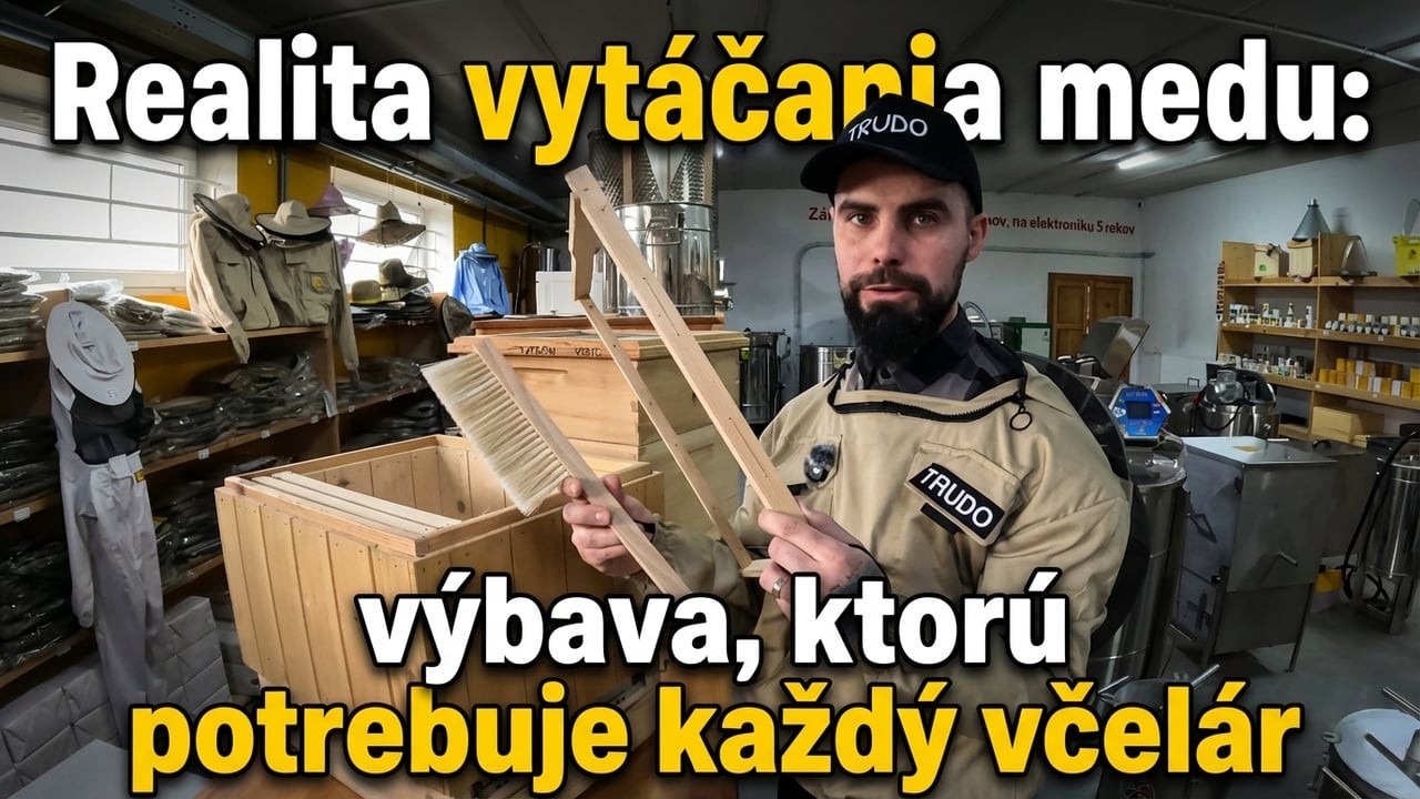 Bez tejto výbavy med z úľa nedostaneš  - sprievodca ako sa stať včelárom  🐝🍯