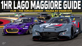 Gran Turismo 7 v1.25 - 1 Hour of Lago Maggiore Guide (The Human Comedy) - Mazda RX Vision GT3