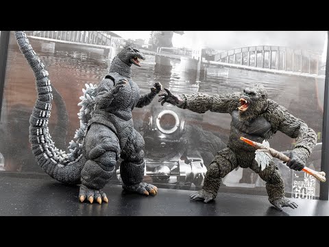 Kong from Godzilla x Kong Action Figure by Hiya Toys Review
