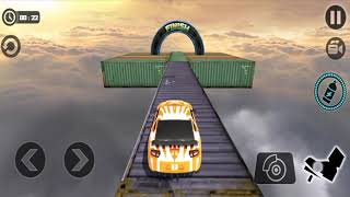 Stage 1 and 2 of the game IMPOSSIBLE CAR TRACKS 3D screenshot 3