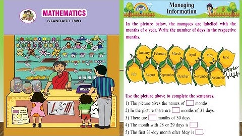 Std.2nd Mathematics (Managing Information) page no.64,65