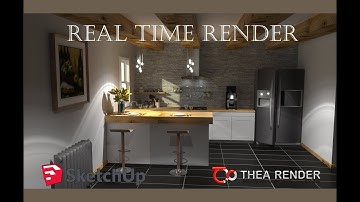 Real Time Rendering In SketchUp with Thea Render #16