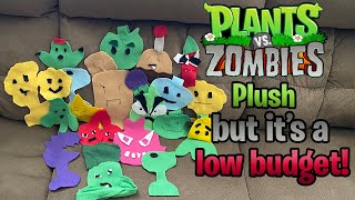 Plants vs Zombies Plush but its a low budget!