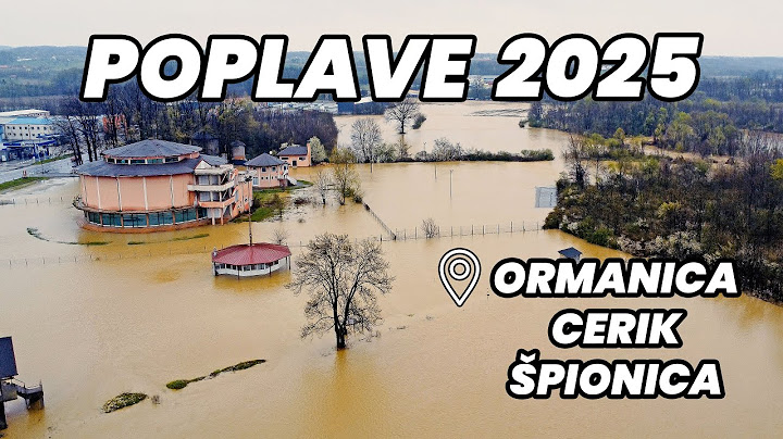 CERIK I VUČKOVCI POD VODOM! Poplave 2025