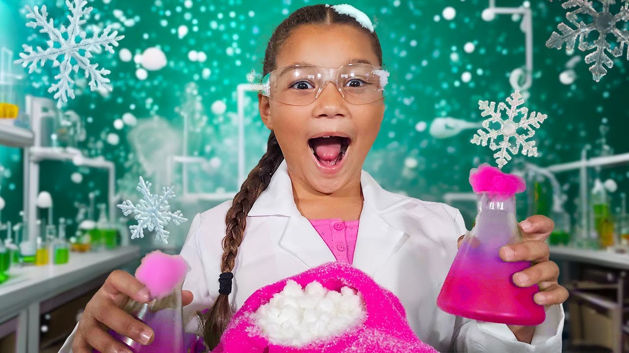 Instant Snow Experiment Gone Wrong! Watch Our Fun Science Fail!