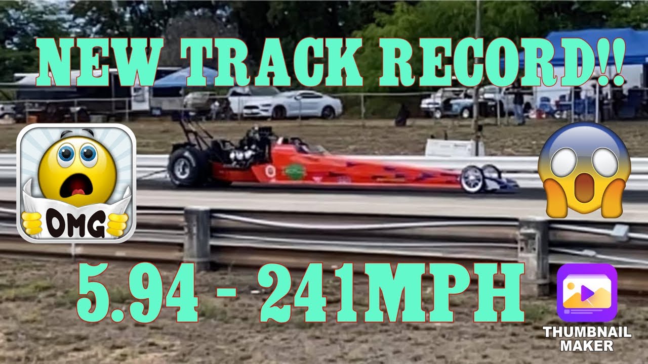 5 SECOND DRAGSTER - KAUAI RACEWAY - SETS NEW TRACK RECORD!!!