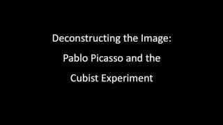 HOW ARTISTS SEE - Picasso (Lecture 2 of 5) Prof Ian Aaronson