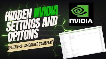 Updated HIDDEN NVIDIA SETTINGS To Gain Upto 30% MORE FPS & Lower INPUT Lag! ✅