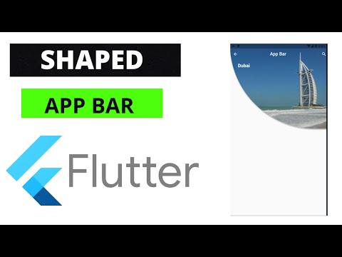 App Bar in Flutter (Shaped App Bar) -Speed Code
