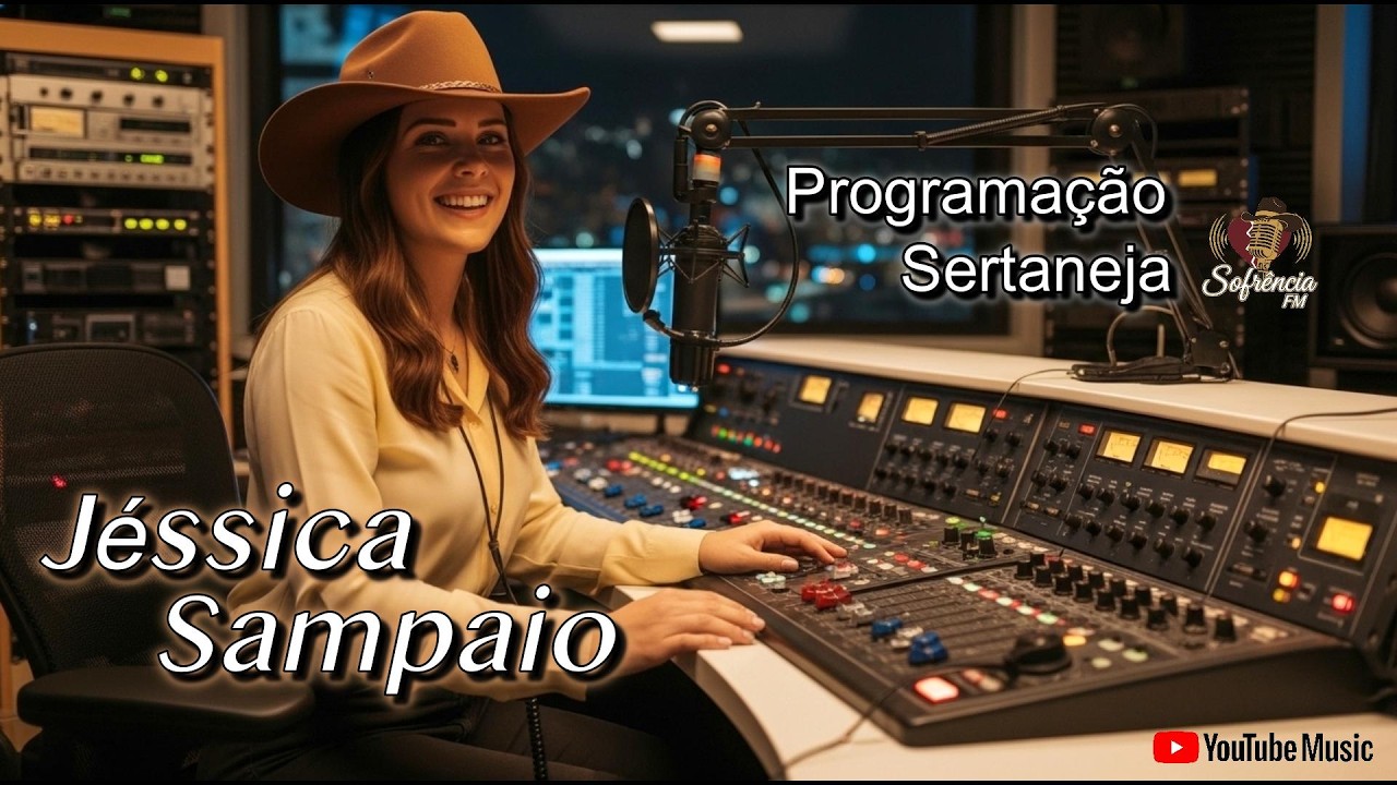 Só as Brabas da Sofrência! Jéssica Sampaio comanda a rádio hoje