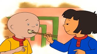 Kajtuś Ma Chińskie Jedzenie | Kajtuś po Polsku [Caillou]  WildBrain