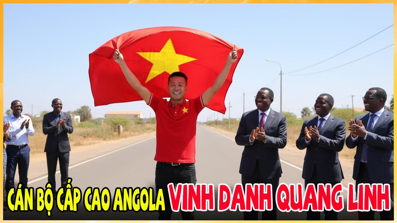 Chấn động Angola: Lãnh đạo tỉnh cấp cao bất ngờ đến thăm trang trại Quang Linh Vlog, gửi thông điệp!