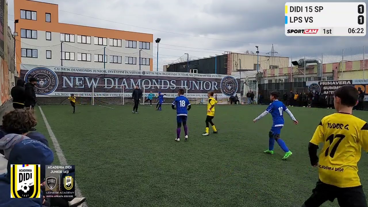 2025-03-23 Didi Junior 2015 sperante - LPS Vaslui 1-6 (finala 11-12, Primavera Diamonds Cup Iasi)