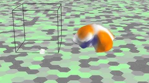 Soft robot evolution run