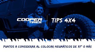 Puntos a Considerar al Crecer los Neumáticos de tu 4x4 by Cooper Tires® Latinoamérica 121,221 views 6 years ago 4 minutes, 46 seconds