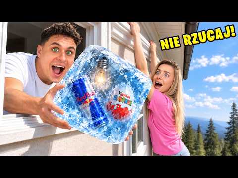 I'm Dropping FROZEN STUFF out the WINDOW!