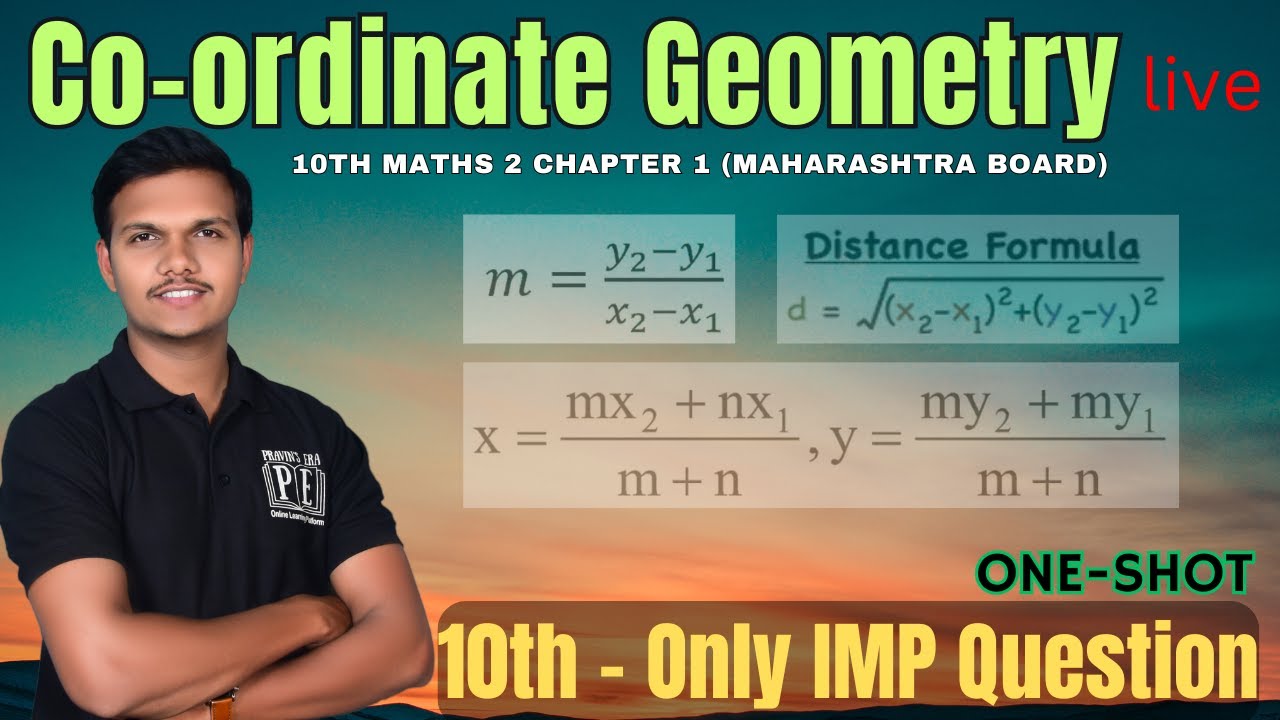 Co-ordinate Geometry IMP QUESTION One shot | Class 10th Maths 2 Chapter ...