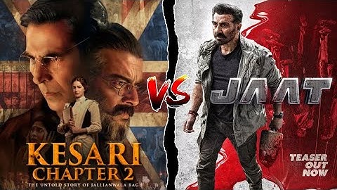 Kesari 2 Vs Jaat Movie Collection|| Kesari 2 Vs Jaat Opening DAY Collection|| AKR Movie Morsel