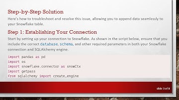 Resolving the Current Database Error in Snowflake Data Uploads with Python and Pandas