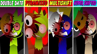 Incredibox Sprunki Double Date But Pyramixed Vs Multishift Vs Hyper Shifted