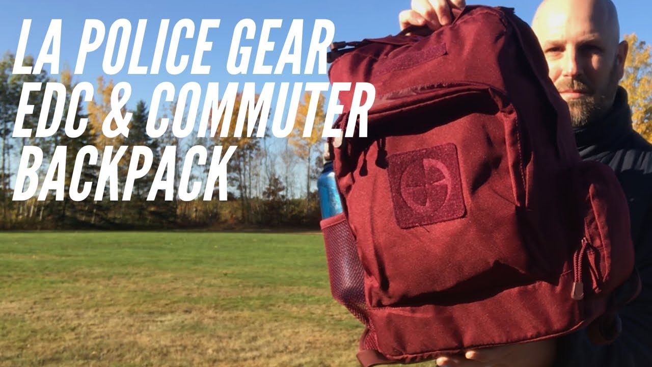 LA Police Gear EDC & Commuter Backpack: Budget-Friendly Backpack for Less Than $20