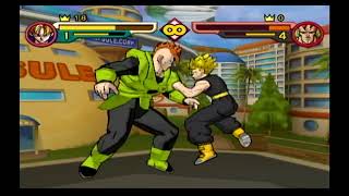 Dragon Ball Z Budokai 2 Original PS2 Version Trunks Vs Android #16