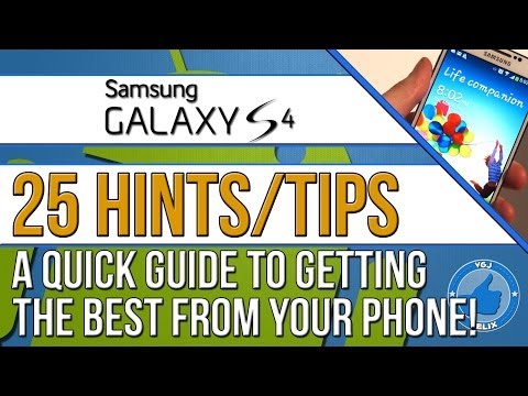 25 Samsung Galaxy S4 Tips and Tricks in Under 10 minutes!