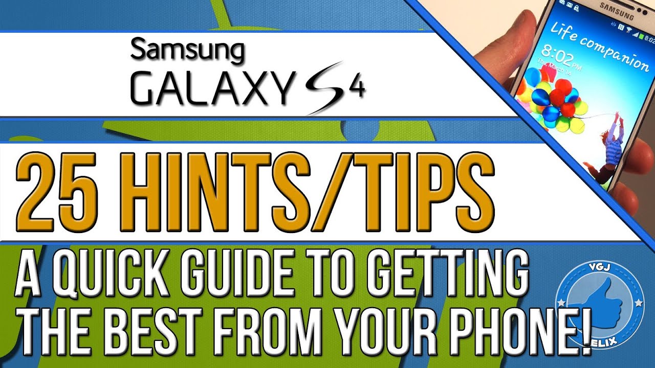 25 Samsung Galaxy S4 Tips and Tricks in Under 10 minutes!