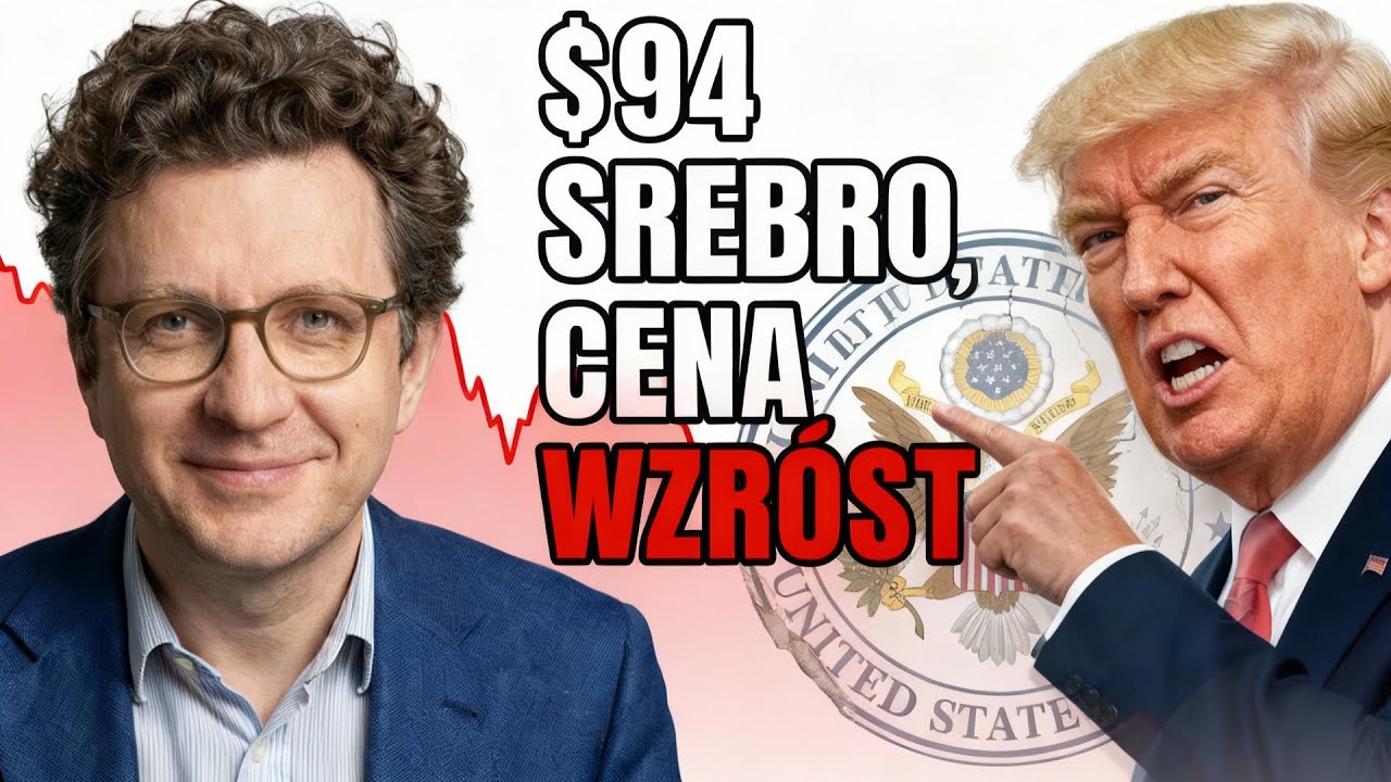 STOP! Srebro 94 USD. Trump powoduje wzrost ceny srebra w poniedziałek
