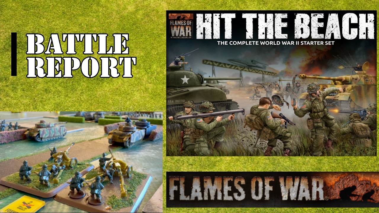 Flames of War | Americans vs Germans: Our First Battle Report