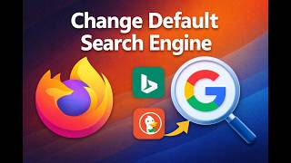 How to Change Default Search Engine in Firefox on Windows 11 or 10 | GearUpWindows Tutorial