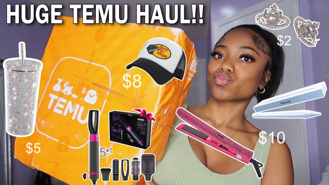 HUGE TEMU HAUL| 15+ ITEMS | Beauty, Electronics, Accessories + More ...