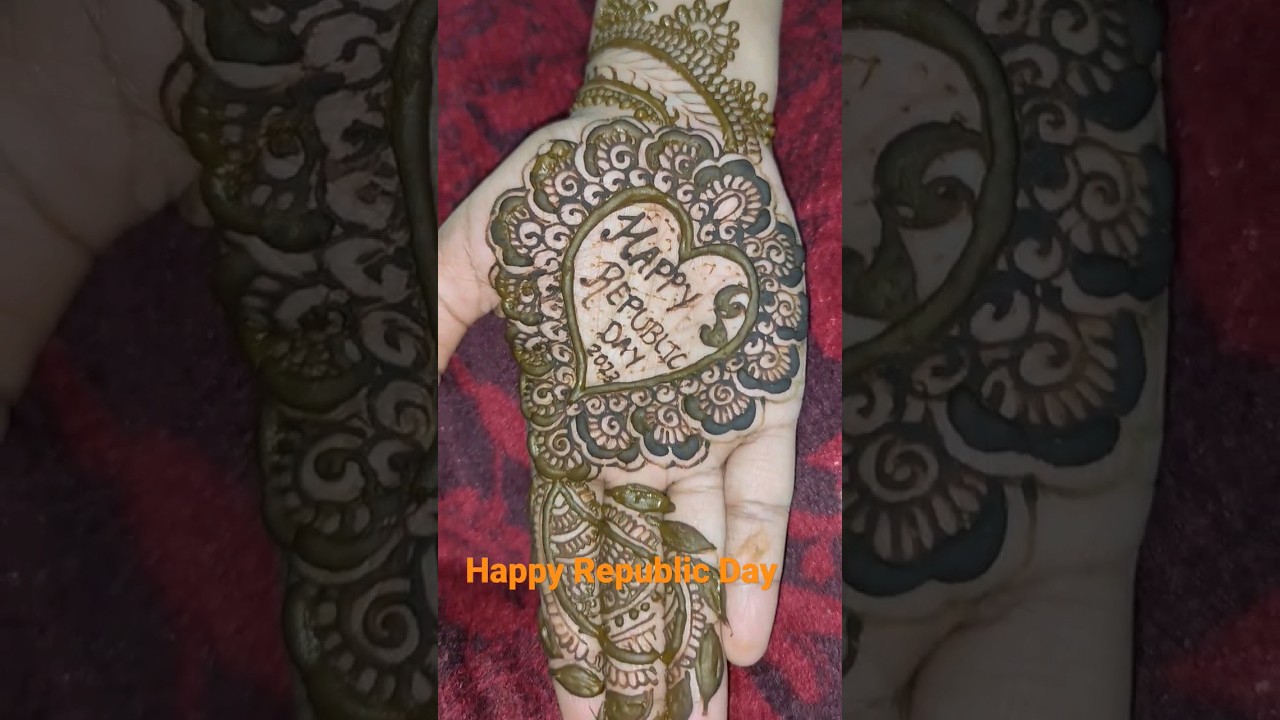 Wow Mehndi Republic Day Special 