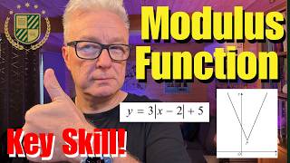 The Modulus Function Q6 A2 P1 Edexcel A-Level Maths 2024