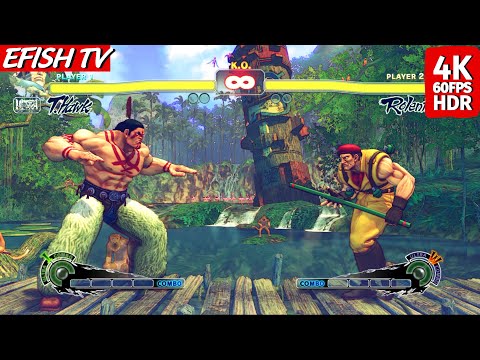 Shut up and play - T. Hawk vs Rolento (Hardest AI) - Ultra Street Fighter IV | PS5 4K 60FPS