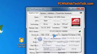 Get Video Card details quick with GPU-Z - YouTube