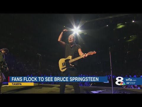 Bruce Springsteen fans wait hours for opening show of 2023 tour