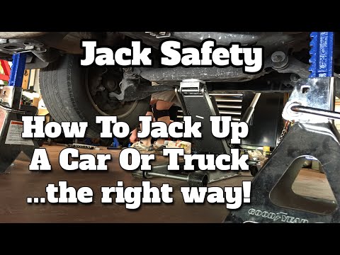 فيديو: أين تضع جاك تحت الشاحنة؟