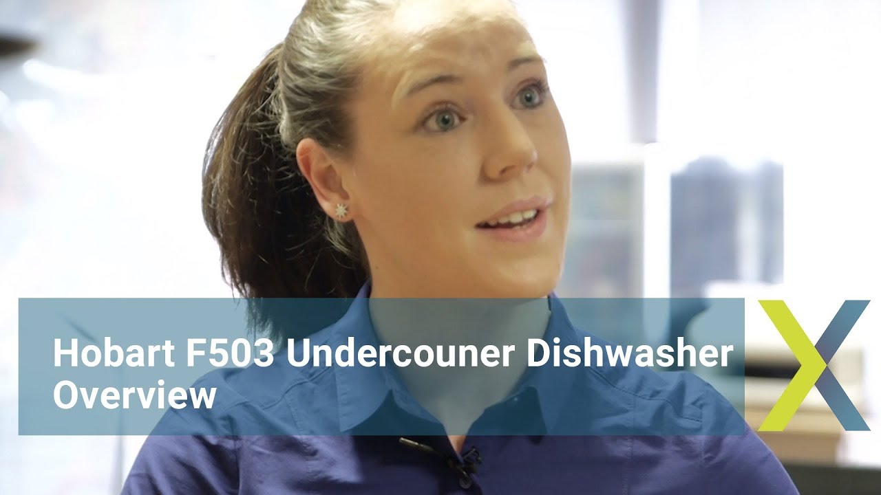 Hobart Ecomax Plus F503 Undercounter Dishwasher Overview