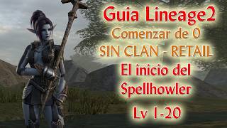 Cómo comenzar desde 0 En Lineage 2 l2 H5 interlude Guia básica novatos principiantes aprendices