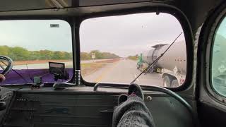 Driving 1947 gm bus from Indy to MN during fall season to work on 4103 gm bus detroit diesel 671