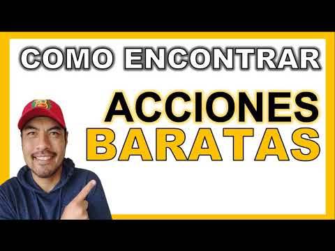 💲 Acciones BARATAS