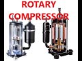 HOW ROTARY AC COMPRESSOR WORKS