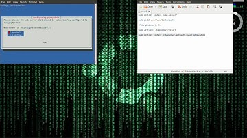 Install a LAMP server apache,mysql,php5 and phpmyadmin