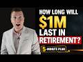 How Long Will $1M Last in Retirement? (5-Minute Plan)