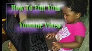 Edit videos for YouTube :Video Pad Video Editor - Part 1