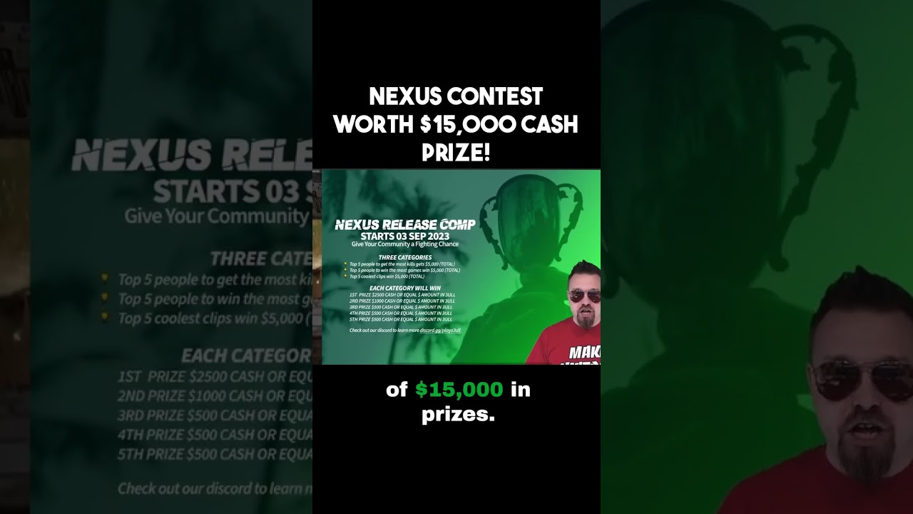 NEXUS Contest Alert: $15,000 worth of Cash Prizes! #shorts